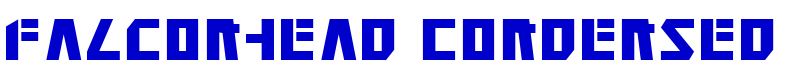 Falconhead Condensed font